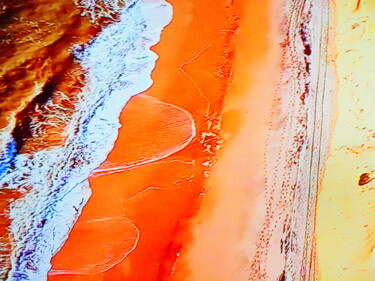 Photographie intitulée "le bord de mer" par Jean-Pierre Tastevin, Œuvre d'art originale, Photographie numérique