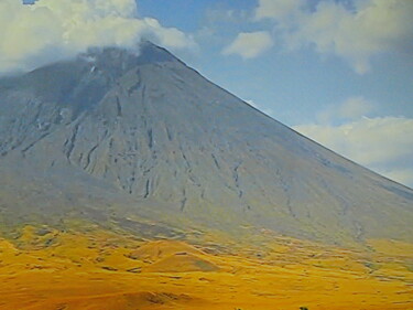 Photographie intitulée "le volcan" par Jean-Pierre Tastevin, Œuvre d'art originale, Photographie numérique