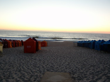 Fotografia zatytułowany „plage portugaise dé…” autorstwa Jean-Pierre Simard, Oryginalna praca, Fotografia cyfrowa
