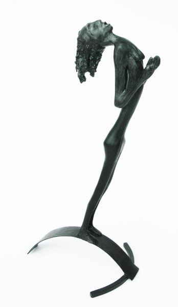 Sculpture titled "Haïti" by Jean Remaury, Original Artwork, Metals