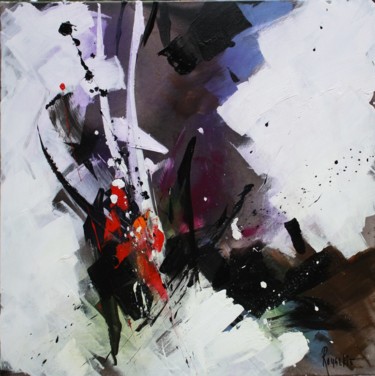 Peinture intitulée "Abstrait 9" par Jean Rougerie, Œuvre d'art originale, Acrylique