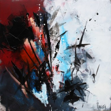 Peinture intitulée "Abstrait 3" par Jean Rougerie, Œuvre d'art originale, Acrylique