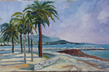 Peinture intitulée "la-plage.jpg" par Jean Seyrat, Œuvre d'art originale