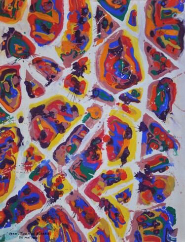 "Cellules" başlıklı Tablo Jean-Thomas Bédard tarafından, Orijinal sanat, Guaş boya