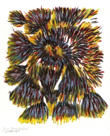 Dessin intitulée "B - 257" par Jean-Thomas Bédard, Œuvre d'art originale, Crayon