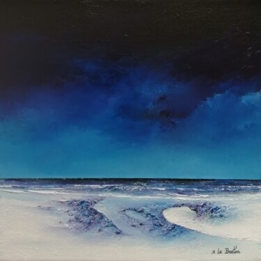 SANS TITRE 29 Peinture intitulée "SANS TITRE 29" par Jean-Yves Le Breton, Œuvre d'art originale, Huile Monté sur Châssis