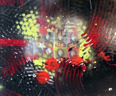 Peinture intitulée "Che zoom" par Jean-Yves Lega (LEGA), Œuvre d'art originale