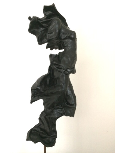 Sculptuur getiteld "femme - allégorie n…" door Jean-Yves Verne, Origineel Kunstwerk, Hars
