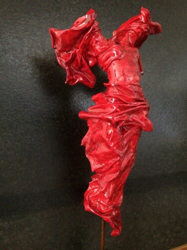 Скульптура под названием "chilly pepper" - Jean-Yves Verne, Подлинное произведение искусства, Смола