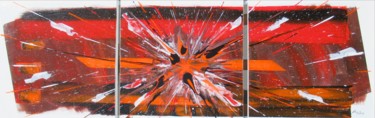 Peinture intitulée "Big Bang, Explosion…" par Jean-Yves Zilio (Anje Sevy), Œuvre d'art originale, Acrylique