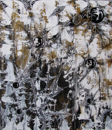 Картина под названием "enigmes" - Jean-Yves Zilio (Anje Sevy), Подлинное произведение искусства, Акрил