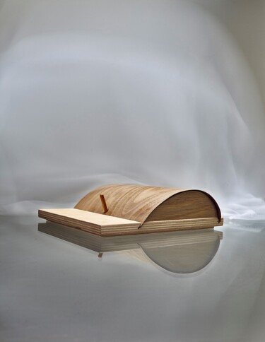 Design intitulada "LUNA box" por Jeanbaptiste Van Den Heede, Obras de arte originais, Mobília