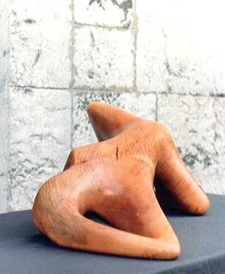 Sculpture titled "Offrande" by Jean Barral Baron, Original Artwork