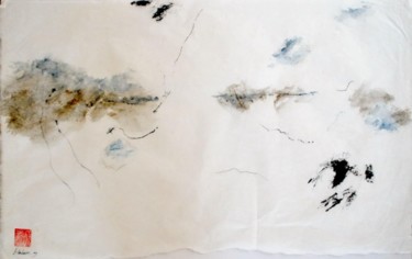 Peinture intitulée "Dans la brume" par Jean Cabane, Œuvre d'art originale