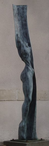 Escultura titulada "Lisière 1" por Jean-Charles Ferrand, Obra de arte original, Fundición