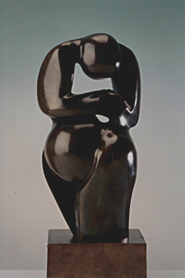 Escultura titulada "Intra 1" por Jean-Charles Ferrand, Obra de arte original, Fundición