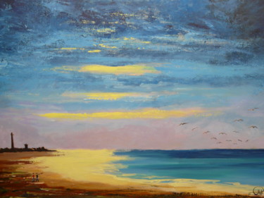 Ile de Ré Peinture intitulée "Ile de Ré" par Jean-Claude Plet, Œuvre d'art originale, Acrylique