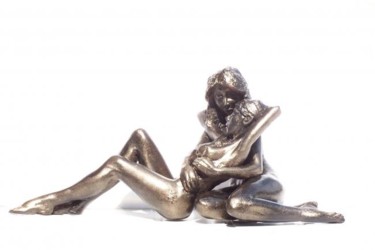 Sculpture intitulée "Tendresse" par Gaïd, Œuvre d'art originale, Métaux