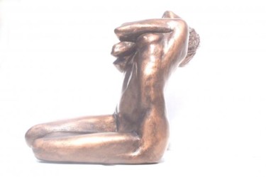 Sculpture titled "Frisson" by Gaïd, Original Artwork, Metals