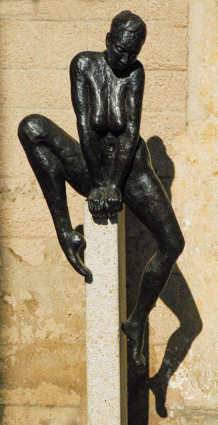 Escultura intitulada "In my Mind" por Jeane Seah, Obras de arte originais, Bronze