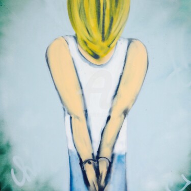 Pintura titulada "Chained" por Schipper -Art, Obra de arte original, Pintura al aerosol