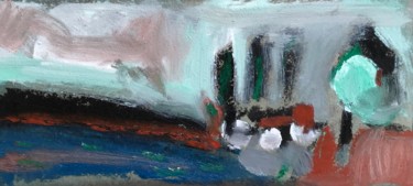 campagne 1 Peinture intitulée "campagne 1" par Jean-François Groisy, Œuvre d'art originale, Huile