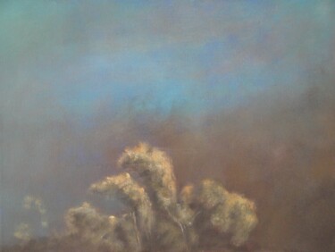 Painting titled "Paysage 89" by Jeanie Castelli, Original Artwork