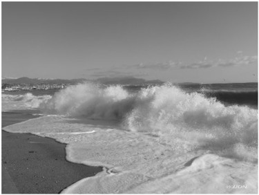 Photographie intitulée "L' écume" par Jeanjeandenice " Jjdn ", Œuvre d'art originale