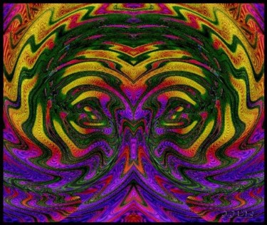 Digital Arts titled "Psykédélik" by Jeanjeandenice " Jjdn ", Original Artwork