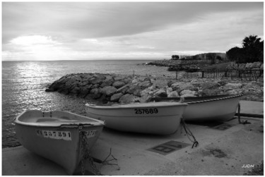 Photography titled "Les trois barques" by Jeanjeandenice " Jjdn ", Original Artwork