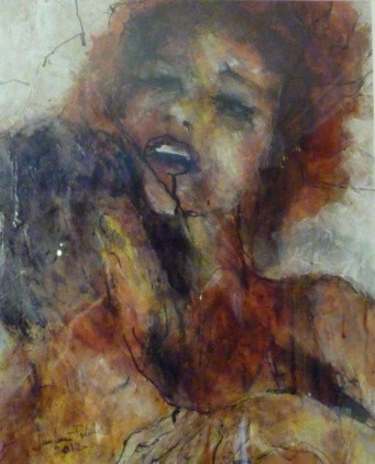 Painting titled "ENJOY" by Jean-Louis Patrice, Original Artwork, Oil