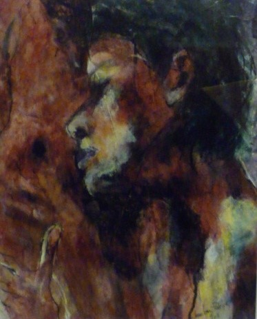 Painting titled "TENDRESSE" by Jean-Louis Patrice, Original Artwork, Oil