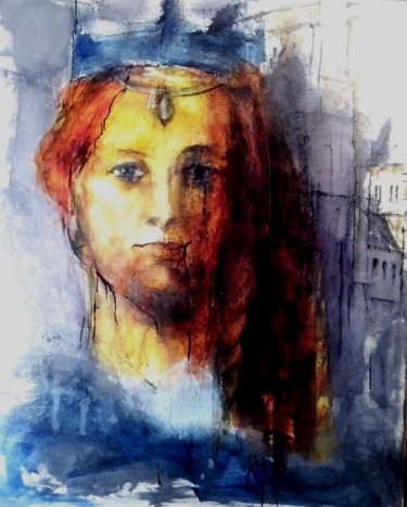 Painting titled "Mathilde" by Jean-Louis Patrice, Original Artwork, Other