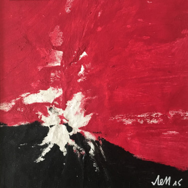 Painting titled "Eruptions 1" by Jean-Luc Le Neindre, Original Artwork, Acrylic