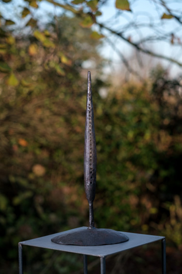 Home tree Sculpture titled "Home tree" by Jean-Luc Bertel, Original Art, Metals