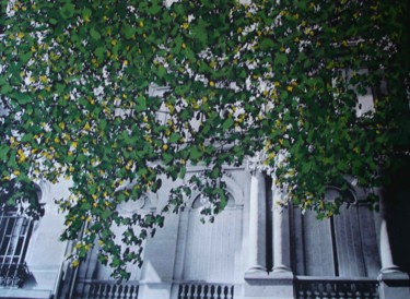 Peinture intitulée "avenue foch photope…" par Jean Luc Grappin, Œuvre d'art originale