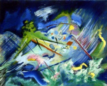 Peinture intitulée "abstractions.jpg" par Jean Luc Grappin, Œuvre d'art originale