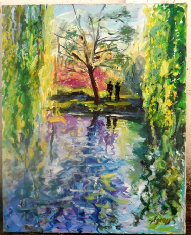 Painting titled "giverny5.jpg" by Jean Luc Grappin, Original Artwork