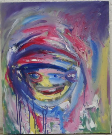 Peinture intitulée "premonition des att…" par Jean Luc Grappin, Œuvre d'art originale