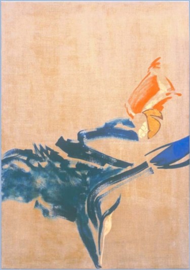 Peinture intitulée "*« Frédesque d'or e…" par Jean Luc Moreau Romain, Œuvre d'art originale, Autre