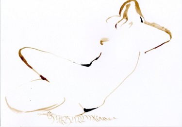 Dessin intitulée "« Fourre toi d'abor…" par Jean Luc Moreau Romain, Œuvre d'art originale, Autre