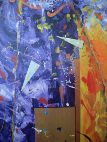Картина под названием "LA SOURCE" - Jean-Marc Gayraud, Подлинное произведение искусства, Акрил Установлен на Деревянная рама…