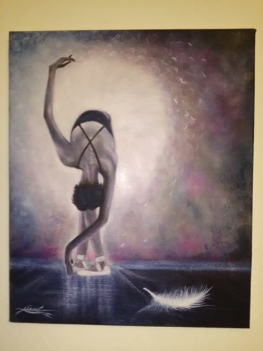 Peinture intitulée "danse" par Jean Marc Zunino, Œuvre d'art originale, Huile