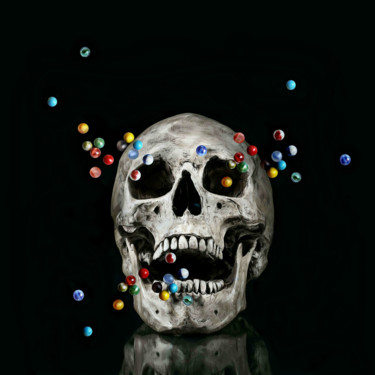 Digital Arts titled "Life After Death" by Jean-Marie Gitard (Mr STRANGE), Original Artwork, Digital Collage
