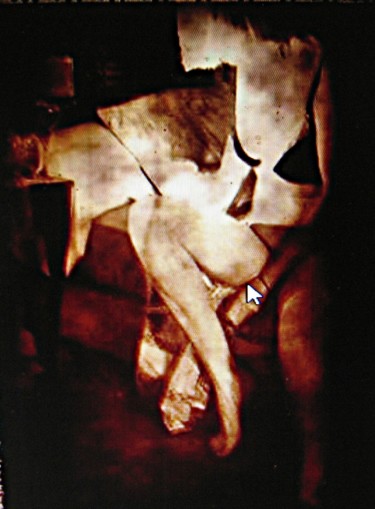 Photographie intitulée "Le coucher" par Jean Mary Coulon, Œuvre d'art originale, Photographie manipulée