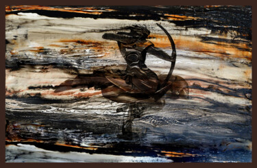 Arte digitale intitolato "MASCUT.....Terre lo…" da Jeanmi, Opera d'arte originale, Pittura digitale
