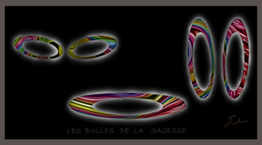 Digital Arts titled "SAGESSE" by Jeanmi, Original Artwork, Digital Painting