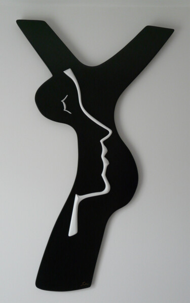 Sculpture intitulée "BREANE" par Jeanmi, Œuvre d'art originale, Résine
