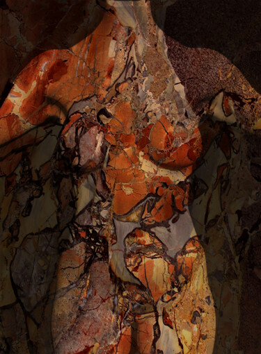 Digitale Kunst mit dem Titel "PHOXENIA" von Jeanmi, Original-Kunstwerk, Digitale Malerei