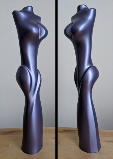 Sculpture titled "SILLY" by Jeanmi, Original Artwork, Resin